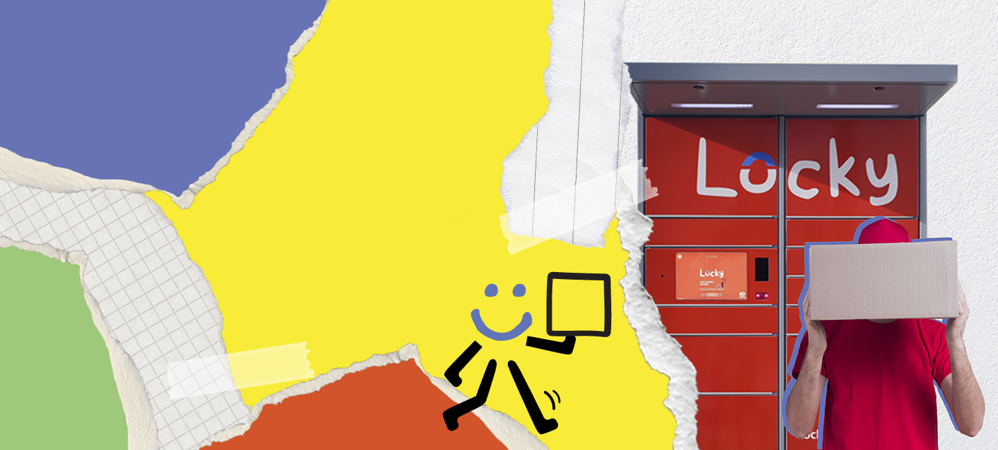 Cacifo Locky em grafismo