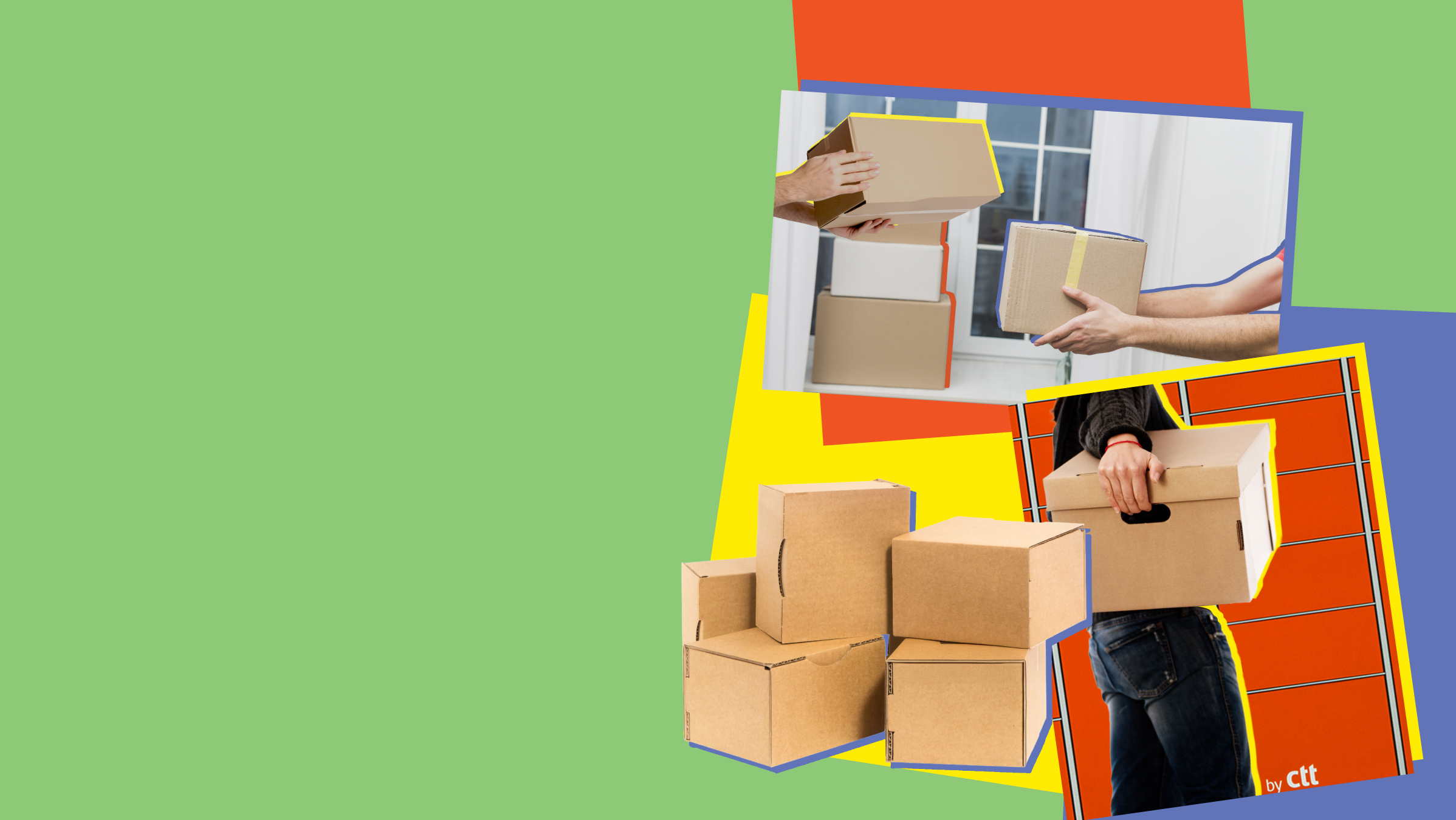 Imagen de una taquilla Locky con los iconos de la marca.